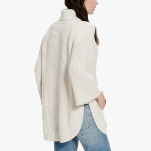 UGG Women's Raelynn Turtleneck Sweater Cream Heather Size S